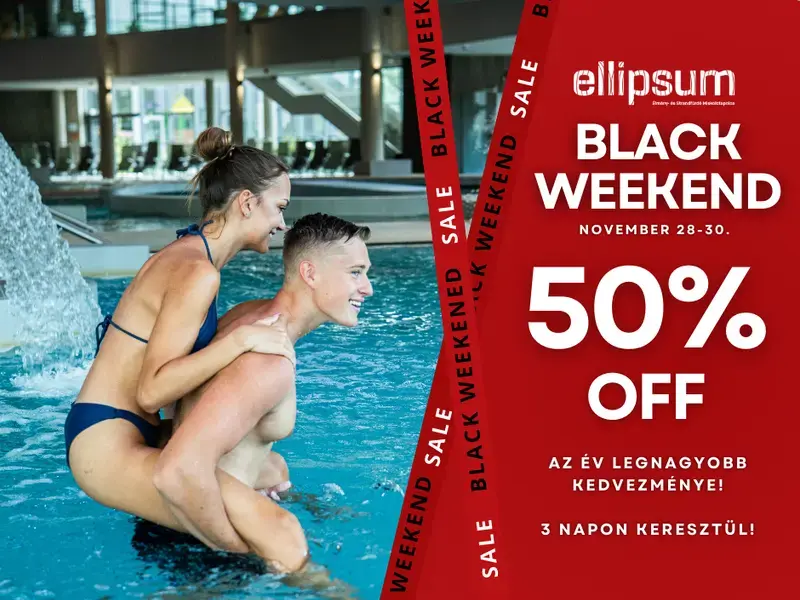Black Weekend az Ellipsumban – 2025. november 28–30.