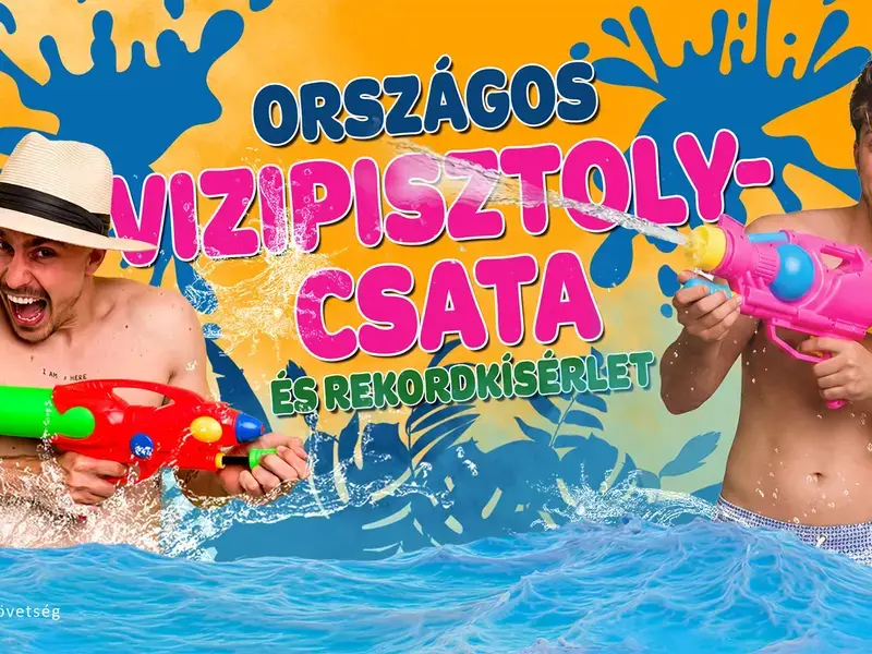 Vízipisztolycsata - Ellipsum Strandfürdő
