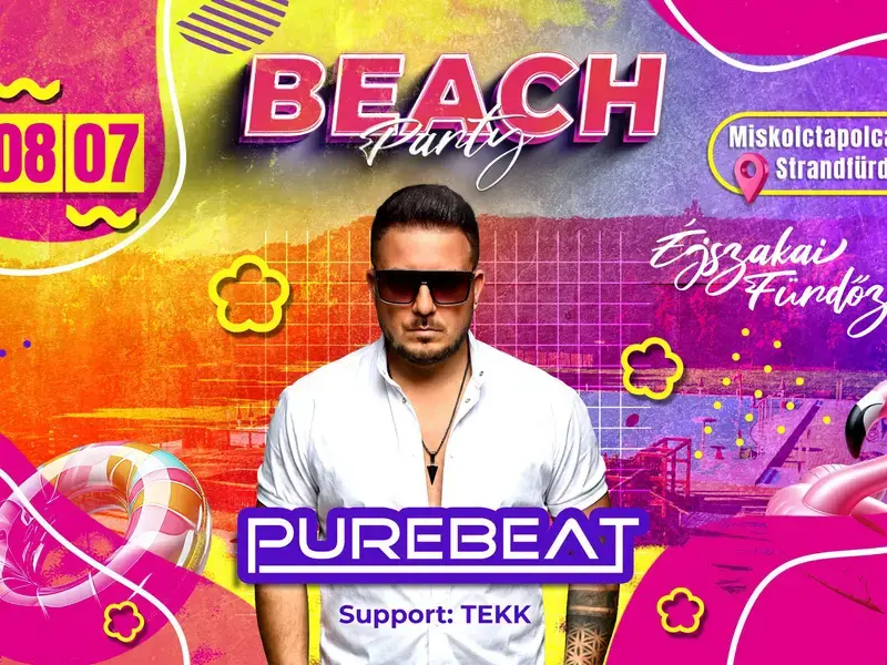 Beach Party- Éjszakai Fürdőzés (08.07.)