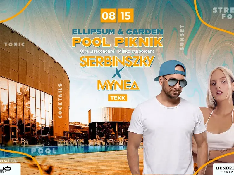 Pool Pikink – Éjszakai fürdőzés 08.15. szombat
