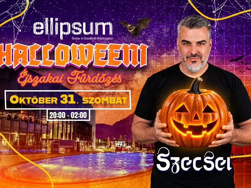 Halloweeni Éjszakai fürdőzés – 10.31. szombat