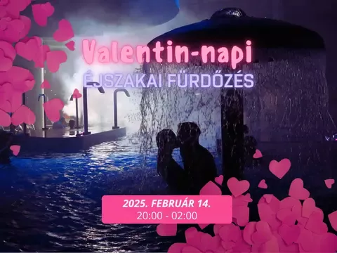 Valentin-napi Éjszakai Fürdőzés az Ellipsumban