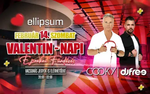 VALENTIN-NAPI Éjszakai Fürdőzés