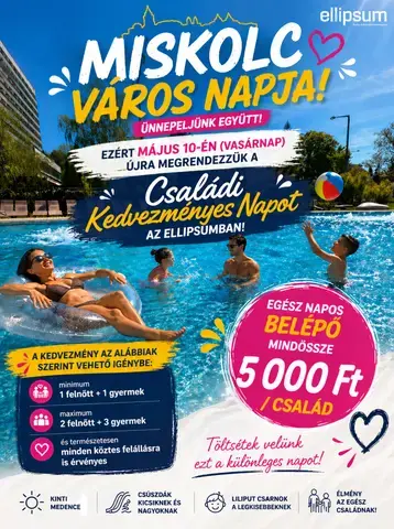 Május 11-én Miskolc Város Napját ünnepeljük